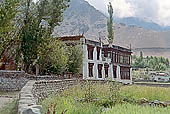 Ladakh - Leh, traditional house 